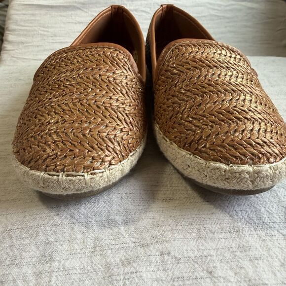 CREPUSCOLO Woven Espadrille Slip on Loafers Size 5.5 EUR 36 Preppy - Picture 10 of 12